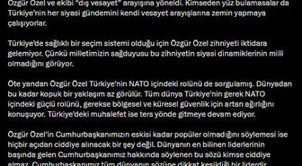 AK Parti'li Çelik: Özgür Özel, 'dış vesayet' arayışına yöneldi