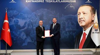 AK Parti Terme İlçe Başkanlığı'nda bayrak değişimi: Başkan Mümin Osman Ertan oldu