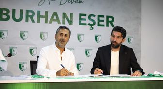 Bodrum FK, Burhan Eşer ile 2 yıllık sözleşme imzaladı