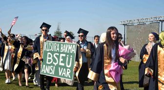 BŞEÜ'de mezuniyet coşkusu