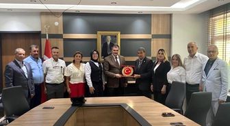 Eskişehirli muhtarlardan Kaymakam Ulu'ya vefalı veda