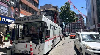 Kızılay'dan kan bağışı
