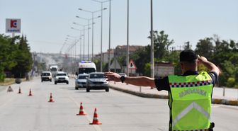 Konya-Ankara kara yolunda NATO Liderler Zirvesi kapsamında denetimler artırıldı