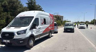 Konya Ankara Kara yolunda NATO Zirvesi denetimleri