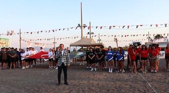 Köyceğiz Plaj Hentbolu Turnuvası gösteri maçı ile başladı