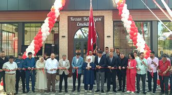 Kozan'da Emekli Evi hizmete açıldı