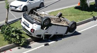 Malatya'da altgeçitte otomobiller çarpıştı: 3 yaralı