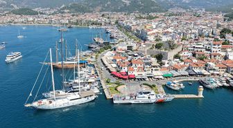 Muğla'da Deniz Kuvvetleri gemisi ile Sahil Güvenlik botları ziyarete açıldı