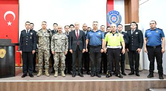 Muğla Emniyetinde rütbe terfi töreni