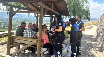 Polis vatandaşları yangınlar konusunda uyardı
