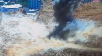 Şırnak'ta şantiye alanında bulunan 2 roketatar mühimmatı imha edildi