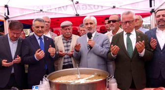 Yozgat'ta düzenlenen Aşure Günü programı yoğun ilgi gördü