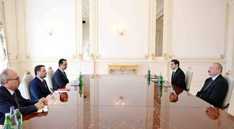 Adalet Bakanı Gürlek, Azerbaycan Cumhurbaşkanı Aliyev tarafından kabul edildi