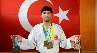 Adanalı milli karateci gözünü olimpiyatlara dikti
