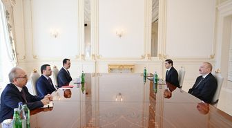 Aliyev, Bakan Gürlek'i kabul etti