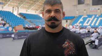 Başpehlivan Cengizhan Şimşek'in hedefi altın kemer