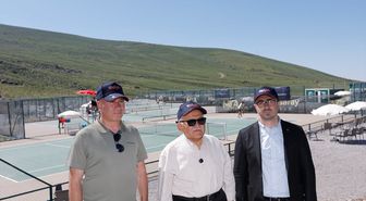 Erciyes'te 52 Ülkeden Bin Sporcuyla Büyük Tenis Turnuvası