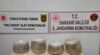 İran sınırında 11 kilo skunk ele geçirildi