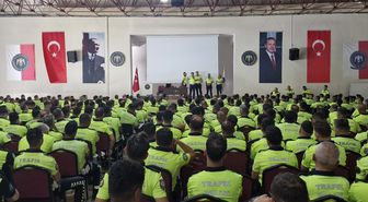 NATO Zirvesi için çeşitli illerden görevlendirilen trafik polislerine koordinasyon eğitimi verildi