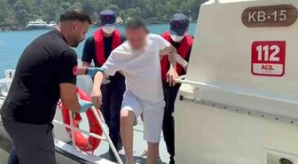 Özel teknelerde rahatsızlanan iki vatandaşa tıbbi tahliye