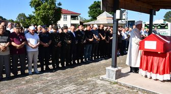 Samsun'da vefat eden Kıbrıs gazisi son yolculuğuna uğurlandı