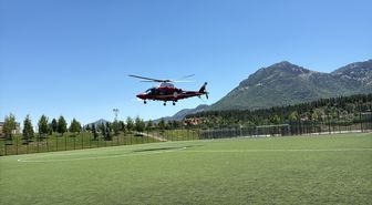 Seydişehir'de hava ambulansı kalp krizi geçiren hasta için havalandı