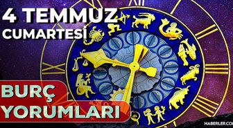4 Temmuz 2026 burç yorumları! Boğa, Aslan, Kova burcu yorumu... AŞK, EVLİLİK, SAĞLIK yorumları ne diyor?
