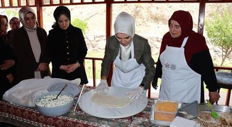 Aile ve Sosyal Hizmetler Bakanı Göktaş, Erzincan'da kadın kooperatiflerini ziyaret etti