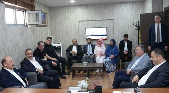 AK Parti Ankara Milletvekili Bilgin, Çubuk'ta ziyaretlerde bulundu