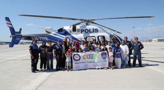 Antalya'da ÇOGEP kapsamında öğrencilere havacılık tanıtıldı