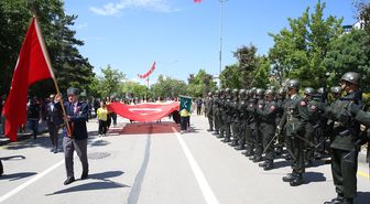 Atatürk'ün Erzurum'a gelişinin 107. yıl dönümü törenle kutlandı