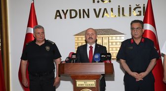 Aydın Valisi Varol, haziran ayı asayiş ve güvenlik verilerini açıkladı