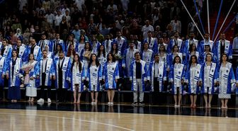 Çağ Üniversitesi'nde 818 öğrenci için mezuniyet töreni düzenlendi