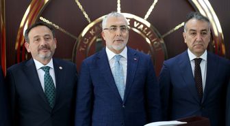 Çalışma ve Sosyal Güvenlik Bakanı Işıkhan, Karabük'te ziyaretlerde bulundu