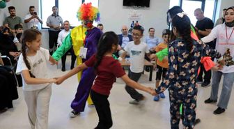 Ceylanpınar'da bir oyuncak, bir şifa projesiyle çocukların yüzü güldü