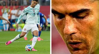 Cristiano Ronaldo'nun penaltı kullandığı anda ağzından çıkan kelimeye dikkat
