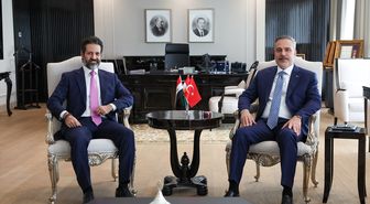 Fidan, IKBY Başbakan Yardımcısı Talabani ile Ankara'da Görüştü