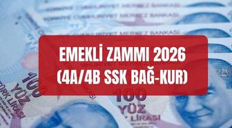 EMEKLİ ZAMMI 2026 (4A/4B SSK BAĞ-KUR) Zamlı SSK, Bağkur en düşük emekli maaşı ne kadar oldu?