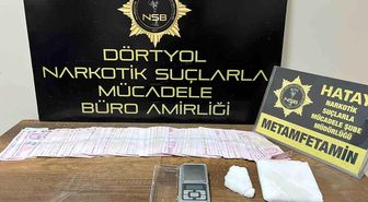 Erzin'de 250 gram metamfetamin ele geçirildi