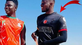 Galatasaray forması giyen Marius Mouandilmadji özür diledi