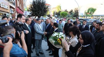 İçişleri Bakanı Çiftçi, Bayburt'ta AK Parti İl Başkanlığı'nda konuştu Açıklaması