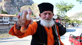 Kalpaklı asırlık çınar Amasya'nın son esansçısı