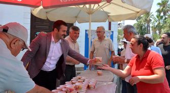 Köyceğiz'de aşure ikramına yoğun ilgi