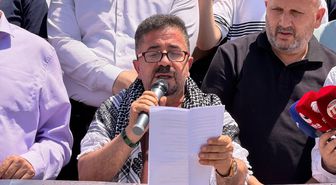 Mardin'de İsrail'in Gazze'ye saldırıları protesto edildi