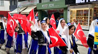 Terme'de Halk Oyunları Şenliği başladı