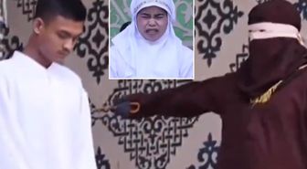 TikTok'ta öpüşen çifte 21'er kırbaç cezası