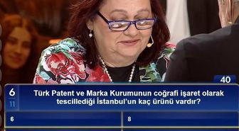 Türk Patent ve Marka Kurumunun coğrafi işaret olarak tescillediği İstanbul'un kaç ürünü vardır?