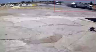 Viranşehir'deki ölümlü trafik kazasının güvenlik kamerası görüntüleri ortaya çıktı