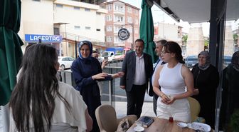 AK Parti Ankara Milletvekili Zeynep Yıldız, Çubuk'ta ziyaretlerde bulundu
