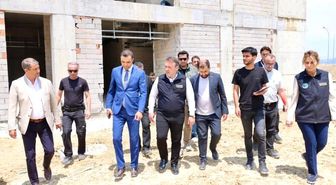 Bilecik'te 2 okul yapım inşaatında sona geliniyor